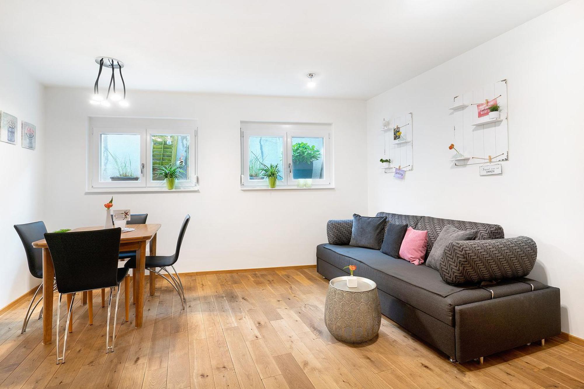 Ferienwohnung Kleeblatt Herbolzheim Bagian luar foto